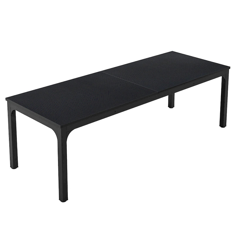 Bureau d'ordinateur extra-long de 200 cm pour 2 personnes