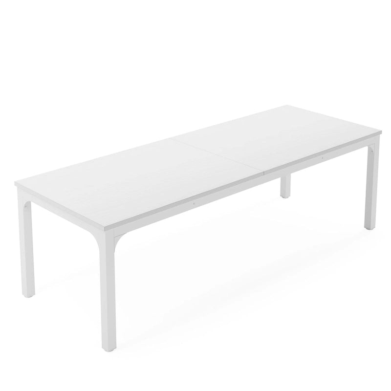 Bureau d'ordinateur extra-long de 200 cm pour 2 personnes