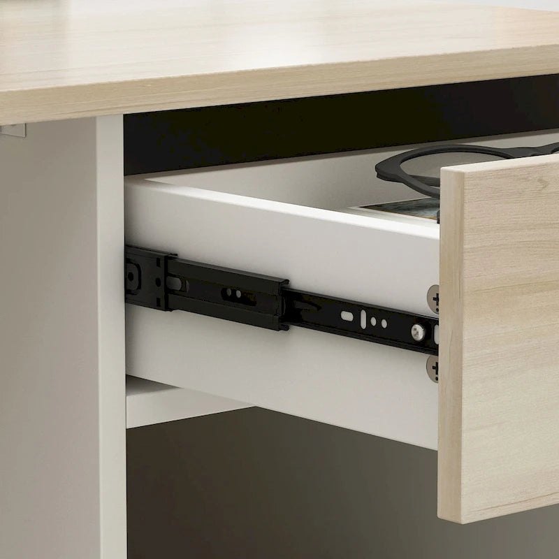 Comptoir de réception en bois avec rangement verrouillable par Timechee
