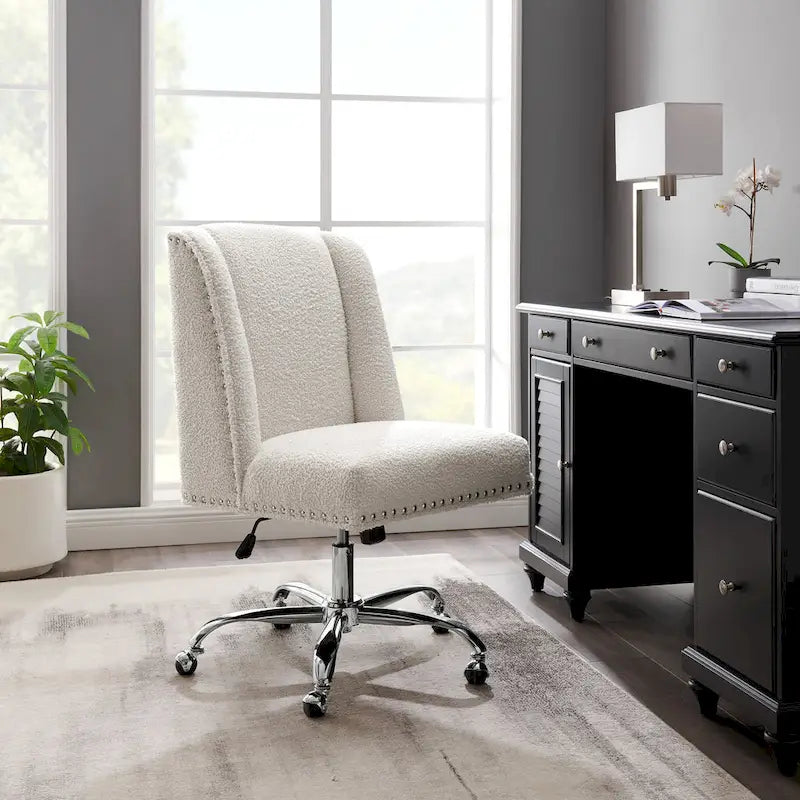 Chaise de bureau pivotante Linon Terence