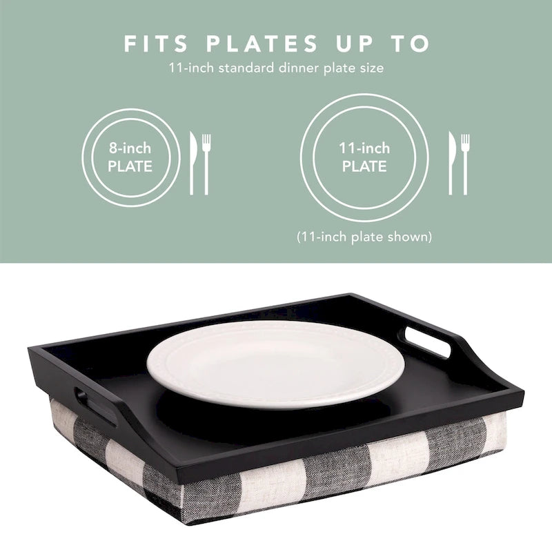 Ensemble de paniers Rossie Home avec 2 plateaux pour ordinateur portable