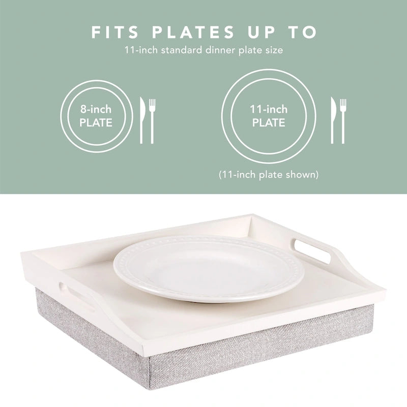 Ensemble de paniers Rossie Home avec 2 plateaux pour ordinateur portable