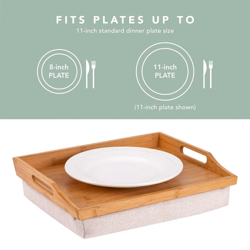 Ensemble de paniers Rossie Home avec 2 plateaux pour ordinateur portable