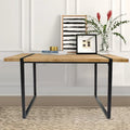 Bureau de travail rectangulaire moderne en bois pour ordinateur
