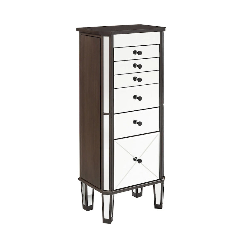 Miry Armoire à bijoux avec miroir
