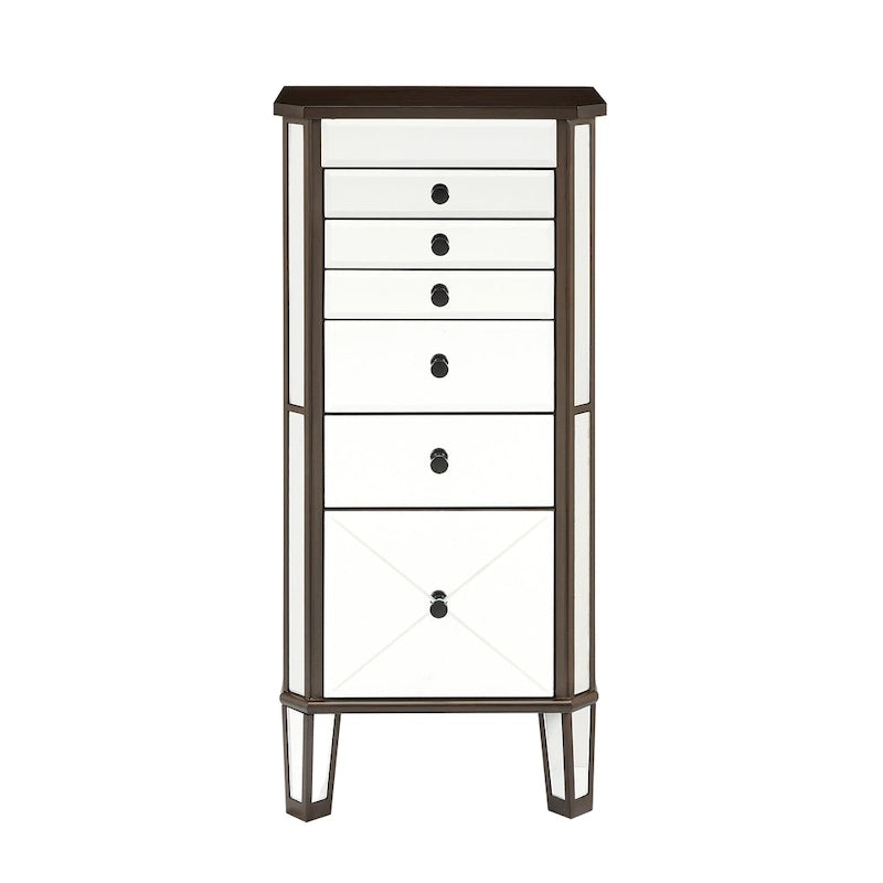 Miry Armoire à bijoux avec miroir