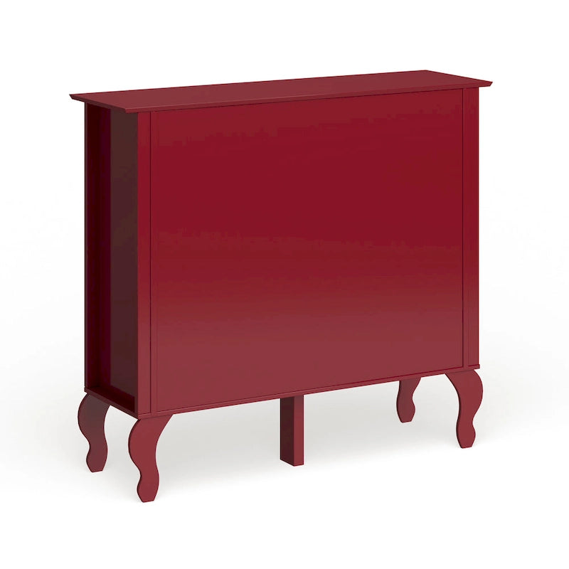 Buffet/Vaisselier Copper Grove Rawdon à Façade en Verre
