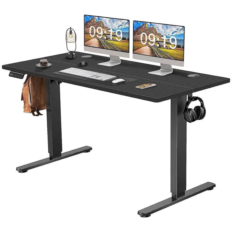 Bureau d'ordinateur ergonomique électrique réglable en hauteur