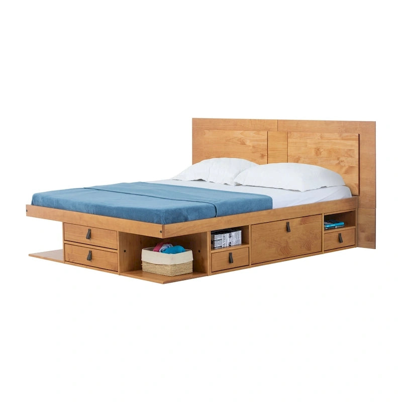 Tête de lit plate Copper Grove Rivne pour 3 tailles (King/Queen/Full)