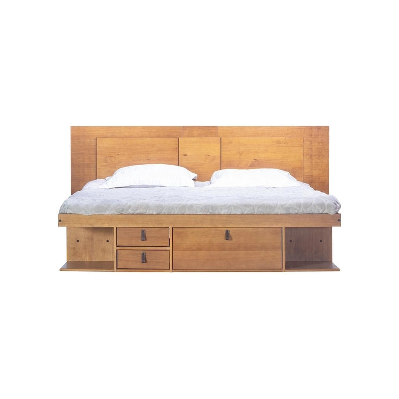 Tête de lit plate Copper Grove Rivne pour 3 tailles (King/Queen/Full)