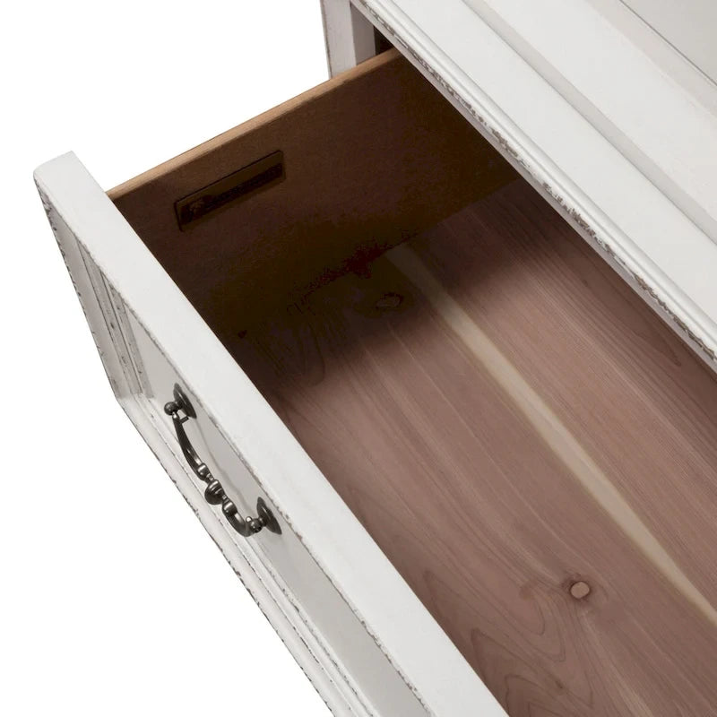 Armoire Magnolia Manor blanc antique