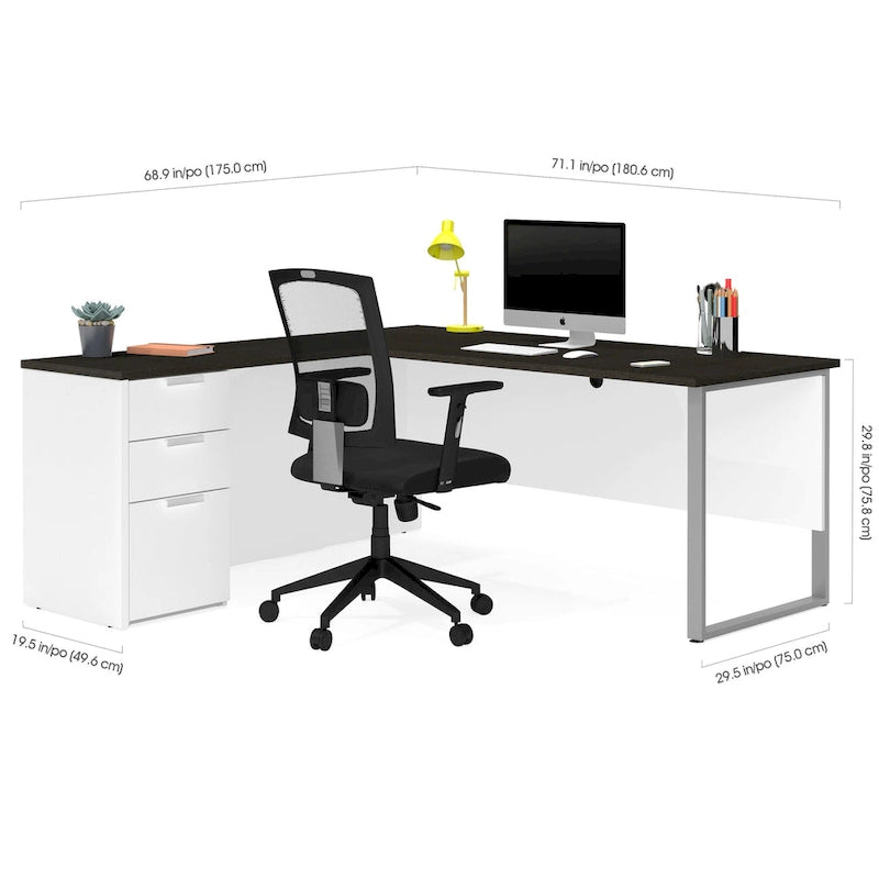 Bureau d'angle Bestar Pro-Concept Plus