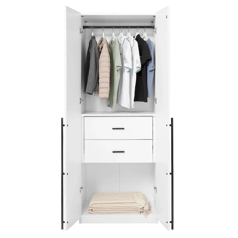 Manhattan Comfort Lee Armoire-penderie autoportante moderne 2.0