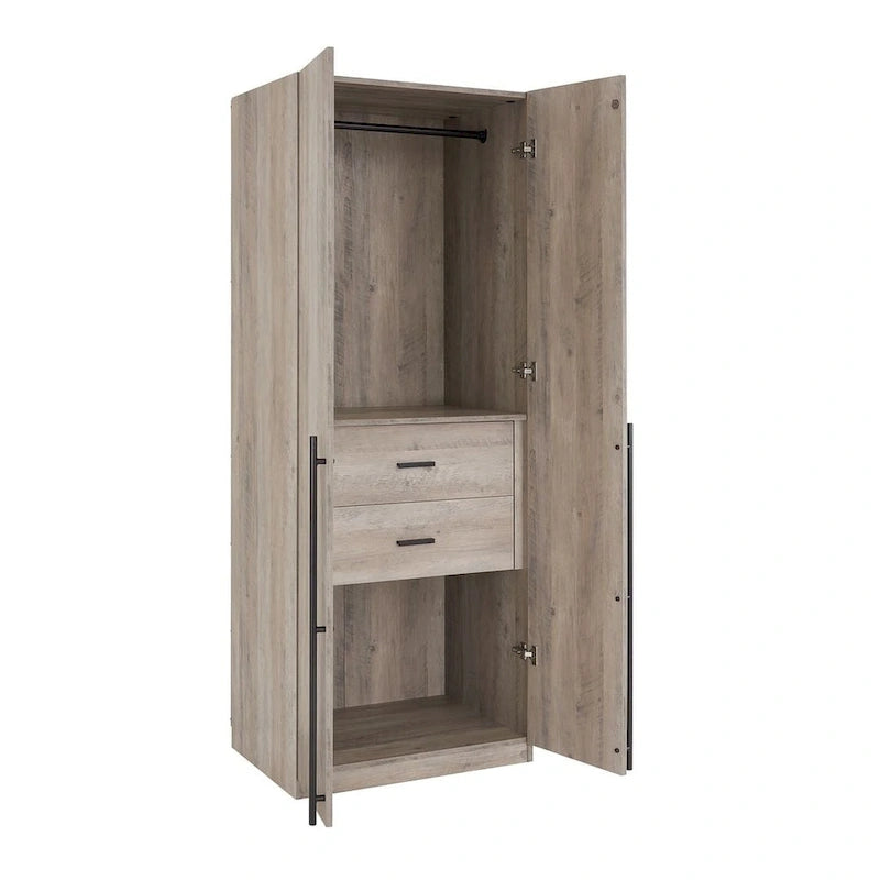Manhattan Comfort Lee Armoire-penderie autoportante moderne 2.0