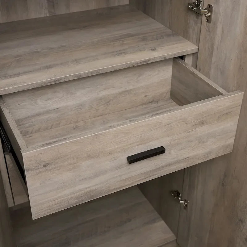 Manhattan Comfort Lee Armoire-penderie autoportante moderne 2.0