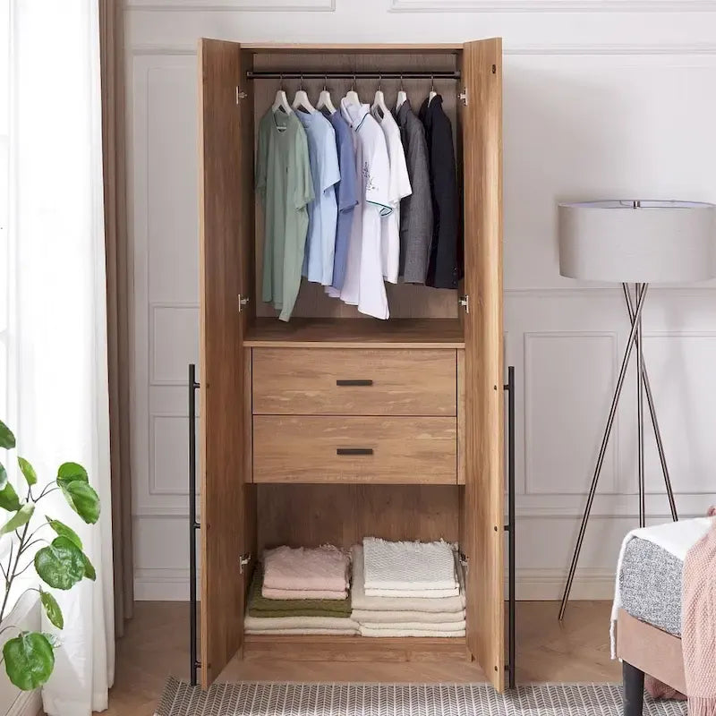 Manhattan Comfort Lee Armoire-penderie autoportante moderne 2.0