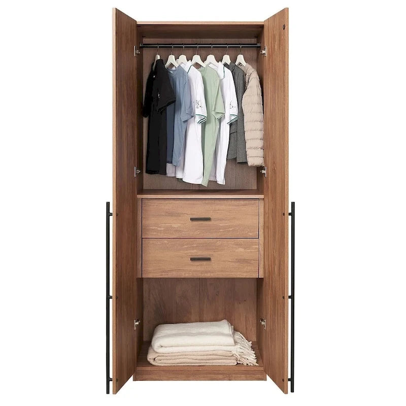 Manhattan Comfort Lee Armoire-penderie autoportante moderne 2.0