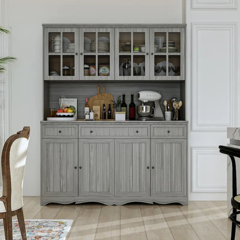 Meuble de rangement, buffet, vaisselier, armoire de cuisine, vitrine, bahut