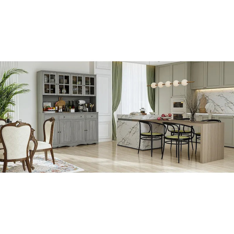 Meuble de rangement, buffet, vaisselier, armoire de cuisine, vitrine, bahut