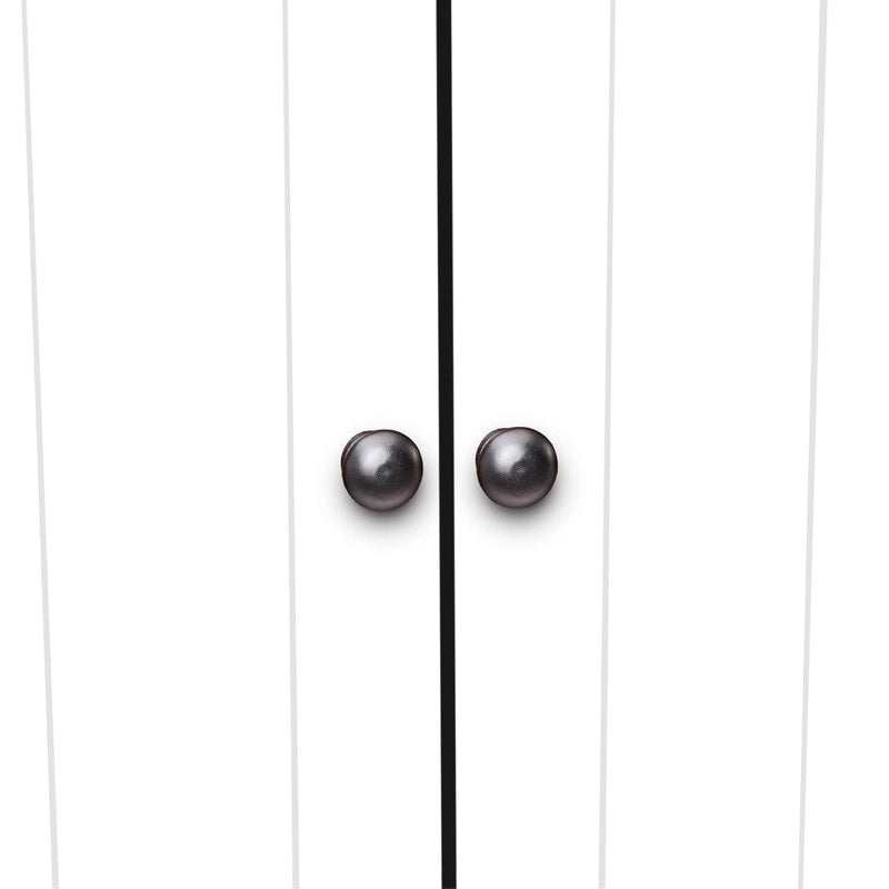 Meuble de rangement haut avec 8 portes et 4 étagères, meuble mural de rangement pour salon, cuisine, bureau, chambre, salle de bain