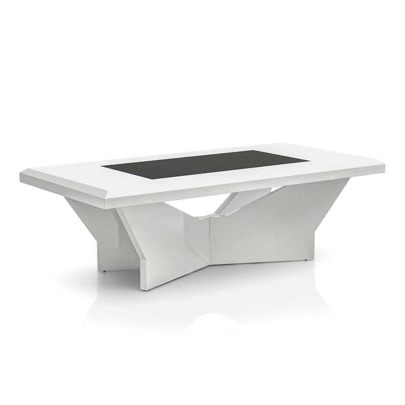 Ensemble contemporain de 2 tables basses et tables d'appoint Ameena par Furniture of America