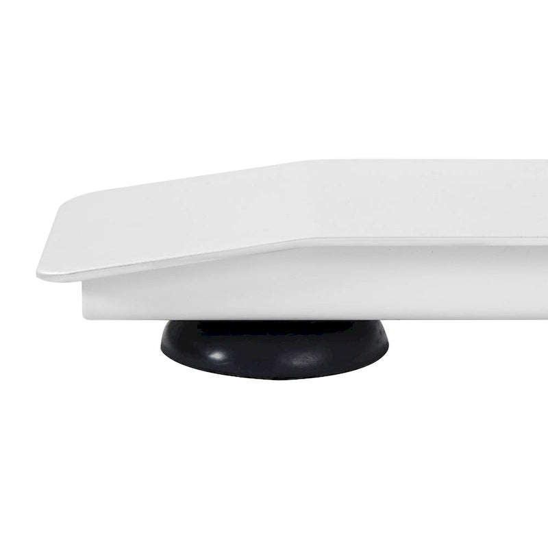 AIRLIFT Plateau de bureau électrique debout en verre trempé de 47,5 pouces, double port de charge USB 2,4 A, hauteur réglable jusqu'à 47,5 pouces de haut
