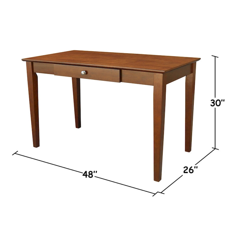 Le bureau d'écriture The Gray Barn Moonshine en bois massif