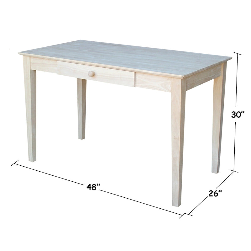 Le bureau d'écriture The Gray Barn Moonshine en bois massif