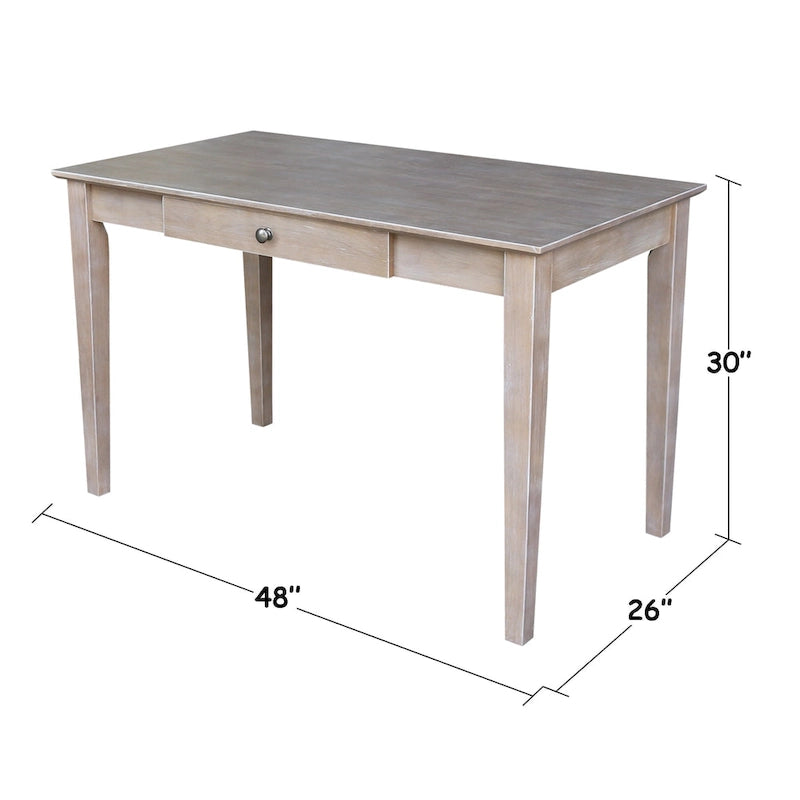 Le bureau d'écriture The Gray Barn Moonshine en bois massif
