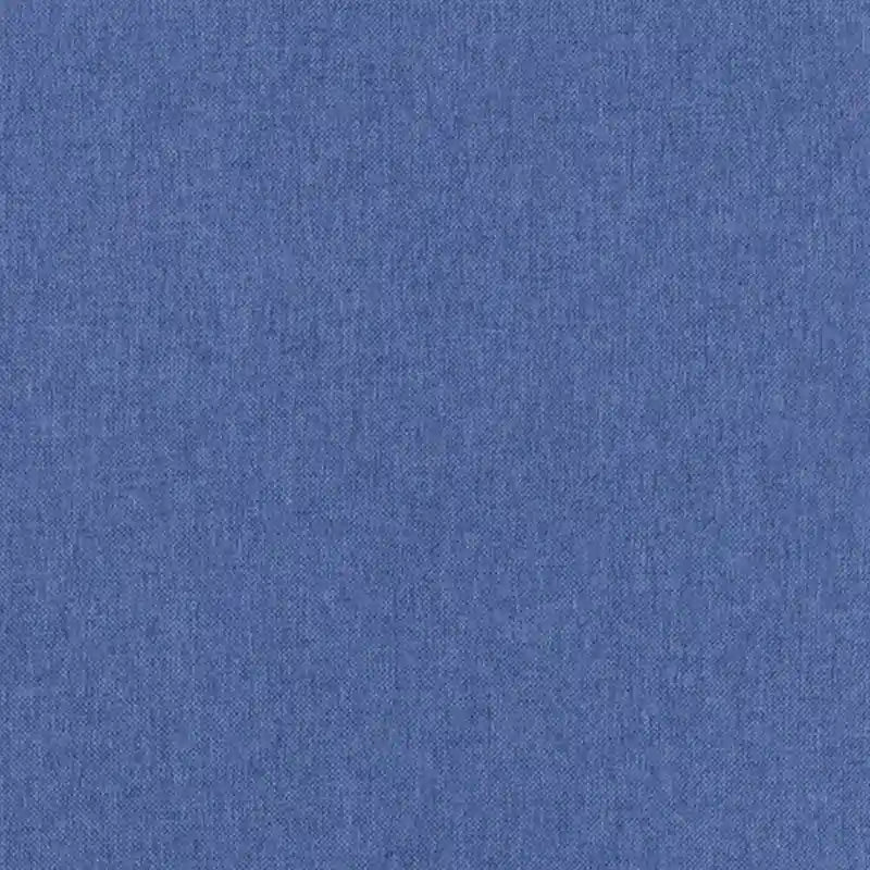 Chaises de banquet empilables avec dossier Couronne en acier et tissu bleu (Lot de 4)