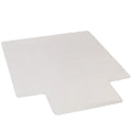 Tapis de protection transparent en PVC mat pour fauteuil de bureau