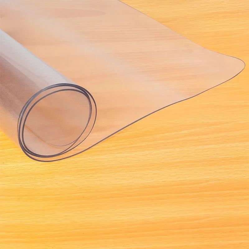 Tapis de protection transparent en PVC mat pour fauteuil de bureau