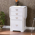 SEI Furniture London Bureau Organiseur et de Loisirs Créatifs Pliant Blanc