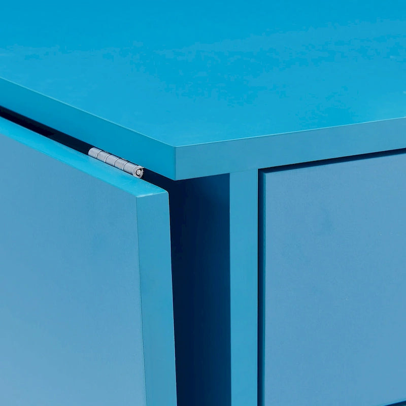 SEI Furniture London Bureau Organiseur et de Loisirs Créatifs Pliant Blanc