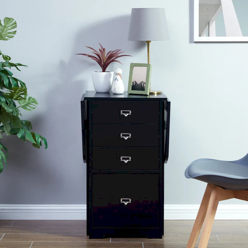 SEI Furniture London Bureau Organiseur et de Loisirs Créatifs Pliant Blanc