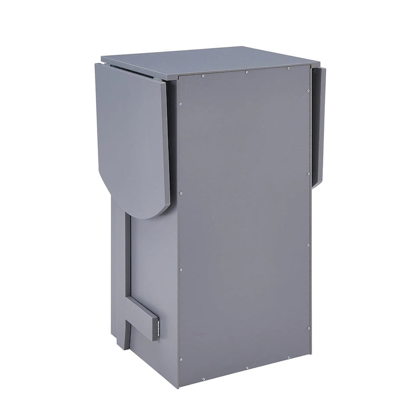 SEI Furniture London Bureau Organiseur et de Loisirs Créatifs Pliant Blanc