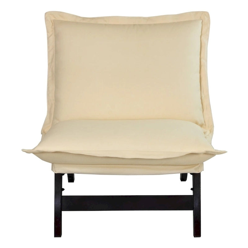 Chaise longue pliante décontractée