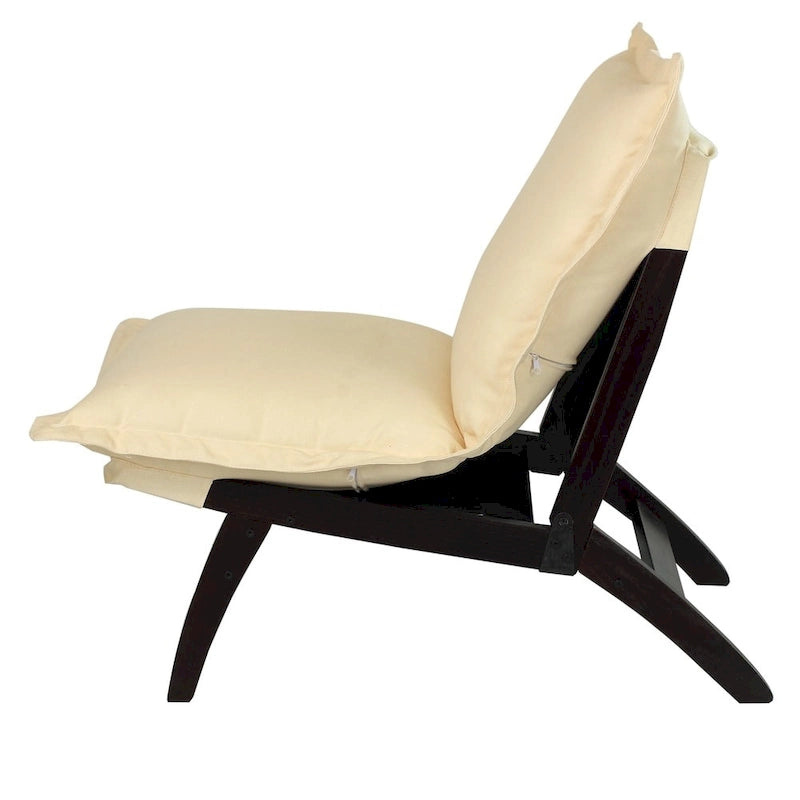 Chaise longue pliante décontractée
