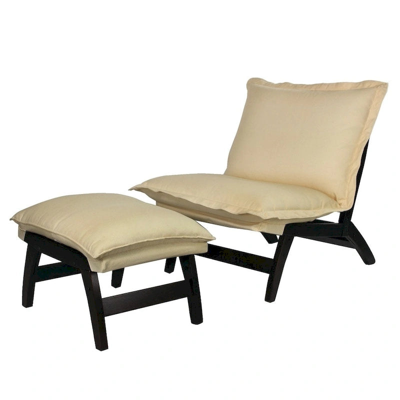 Chaise longue pliante décontractée