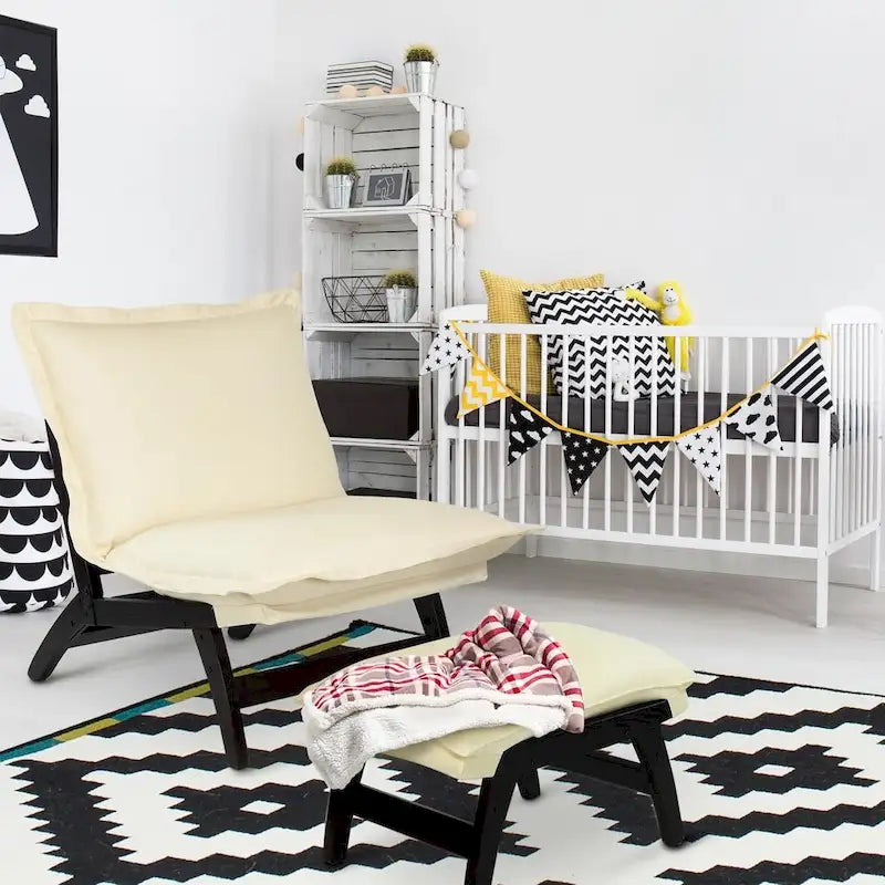 Chaise longue pliante décontractée