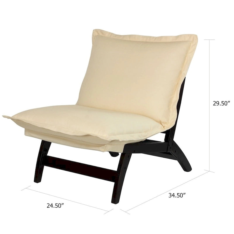 Chaise longue pliante décontractée