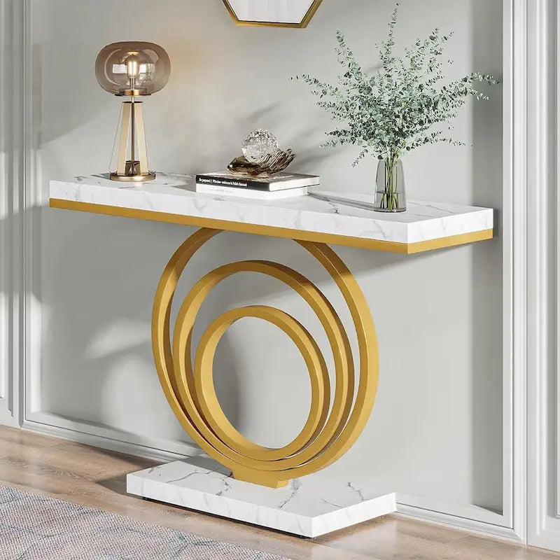 Console de 41 pouces pour entrée, table d'appoint pour salon ou vestibule