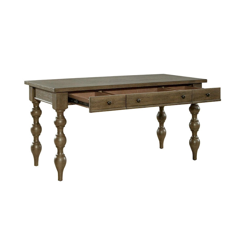 Bureau d'écriture taupe poudré Americana Farmhouse