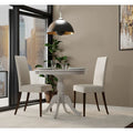 Carolina Living Table à manger sur pied ronde Fairview 36