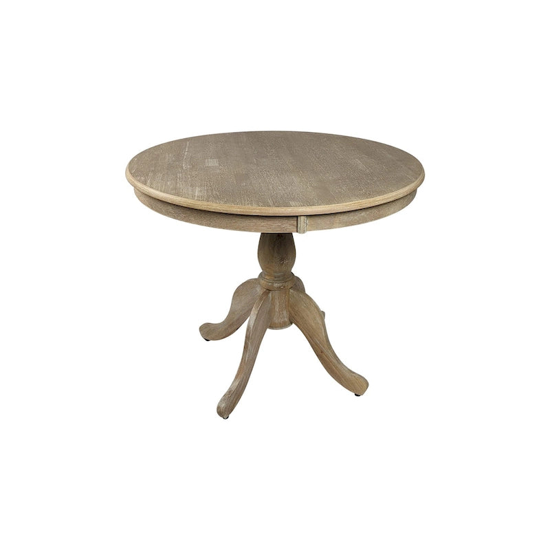 Carolina Living Table à manger sur pied ronde Fairview 36
