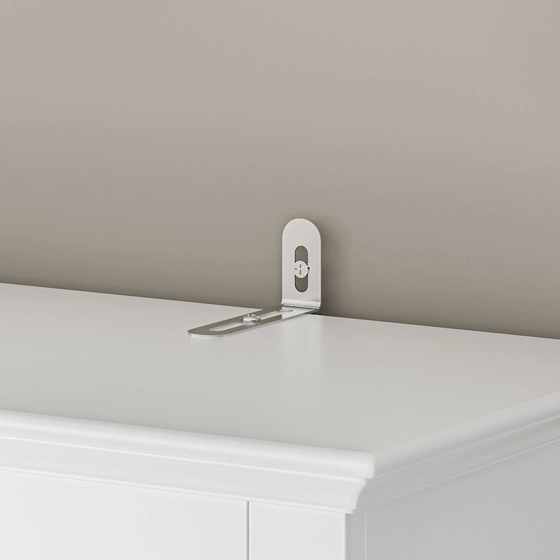 Étagères de grand centre de divertissement de 145 x 96,5 cm avec espace pour téléviseur