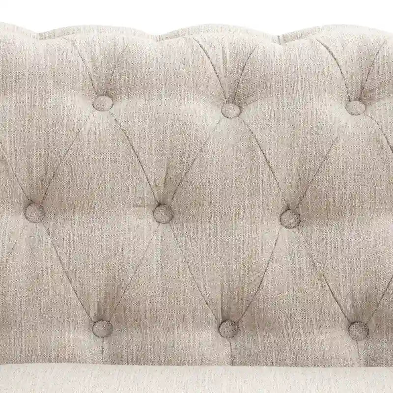 Fauteuil Chesterfield capitonné Morden Fort