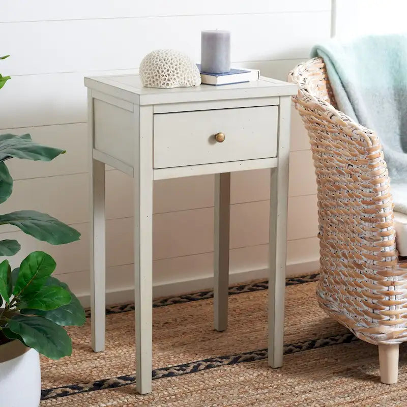 SAFAVIEH Monica Table d'appoint - 16.9 x 14.2 x 29.7 - 17Lx14Px30H