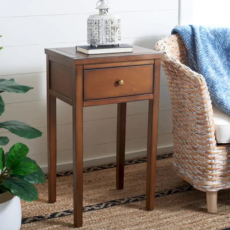 SAFAVIEH Monica Table d'appoint - 16.9 x 14.2 x 29.7 - 17Lx14Px30H