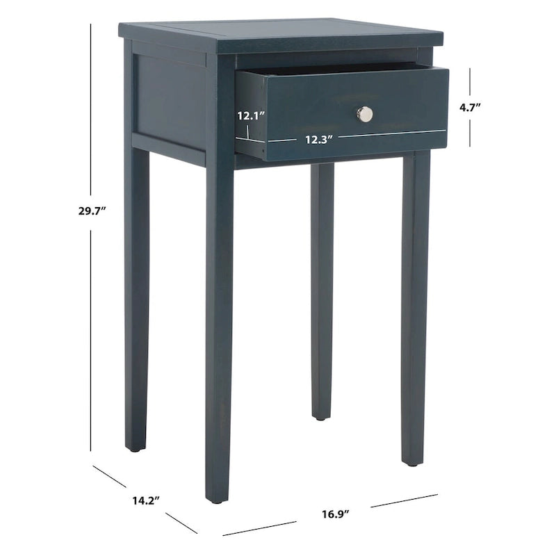 SAFAVIEH Monica Table d'appoint - 16.9 x 14.2 x 29.7 - 17Lx14Px30H